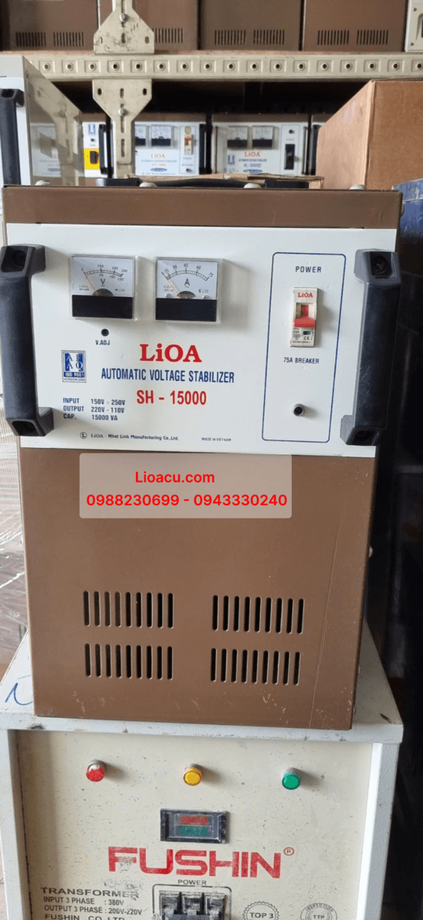 Ổn Áp Lioa Hàng Tồn Kho SH-1500 – Tiết Kiệm Chi Phí, Bảo Vệ Thiết Bị Điện An Toàn