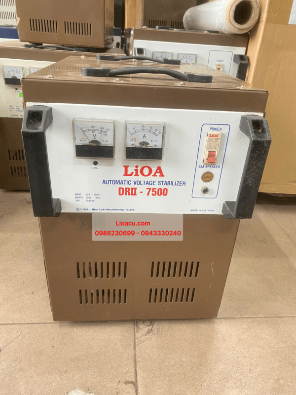 Ổn Áp 1 Pha DRII 7,5kVA – Hàng Tồn Kho Giá Tốt