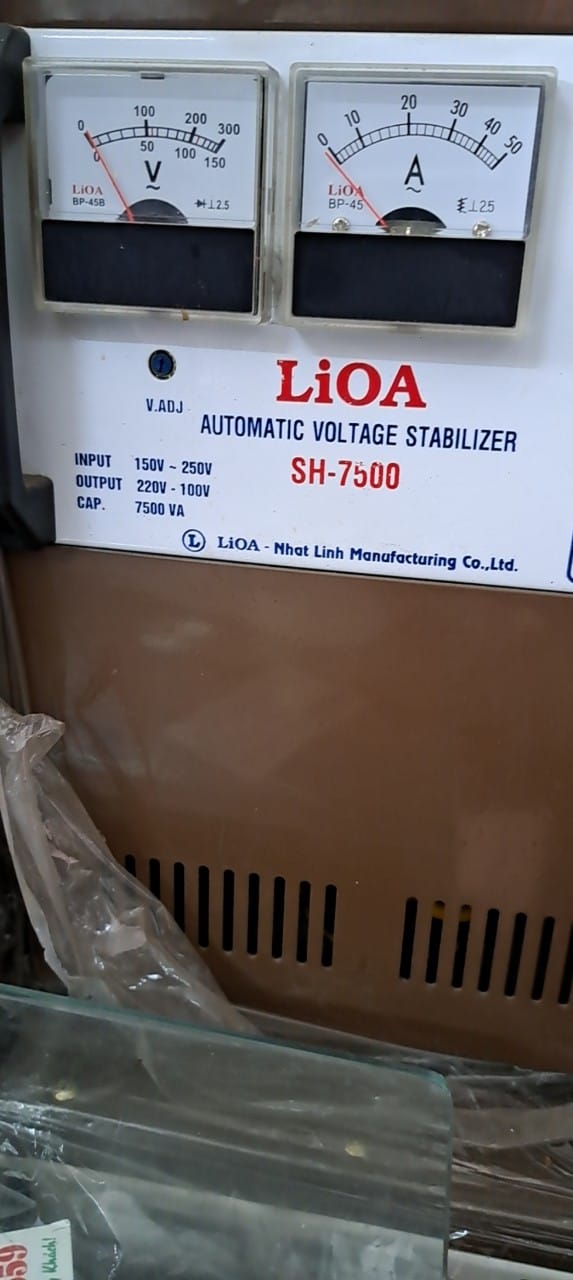 ỔN ÁP LIOA 7.5KVA SH 7500 HÀNG TỒN KHO THẾ HỆ 1