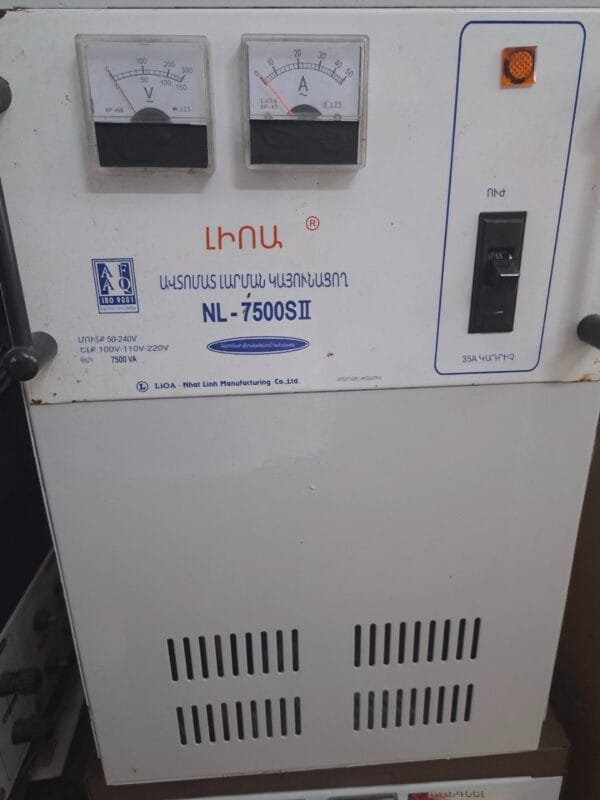 ỔN ÁP LIOA 7.5KVA DẢI 50V NL 7500 HÀNG TỒN KHO THẾ HỆ 1