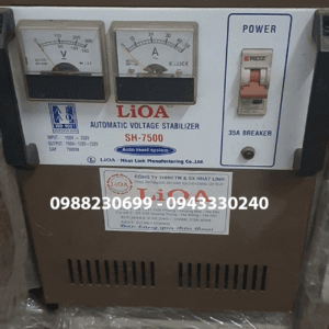 ỔN ÁP LIOA 7.5KVA SH 7500 HÀNG TỒN KHO THẾ HỆ 1