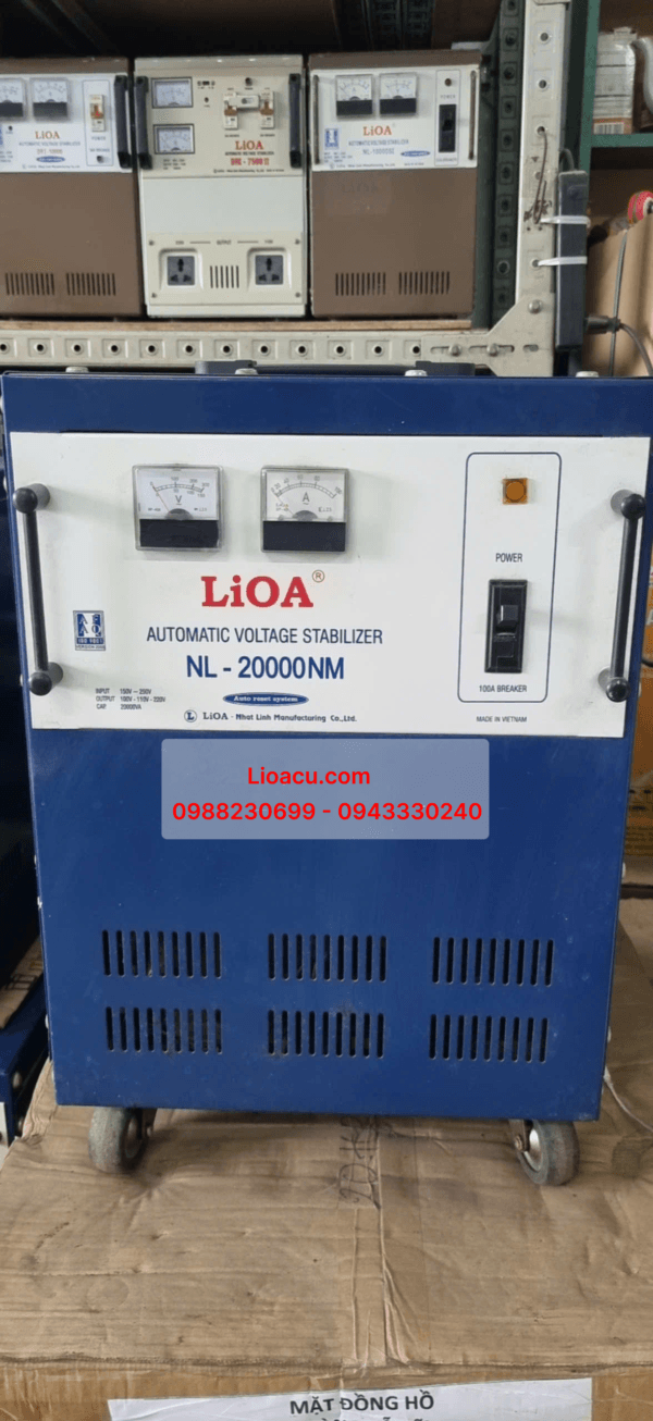 Ổn Áp Lioa NL 20000 NM Hàng Tồn Kho – 100% Dây Đồng, Bảo Vệ Thiết Bị Điện An Toàn, Tiết Kiệm Chi Phí