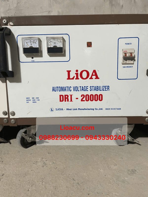 Lioa Group 29 Ổn Áp Lioa 1 Pha Khô DRI-20kVA – Hàng Tồn Kho, Chất Lượng Đảm Bảo, Giá Tiết Kiệm