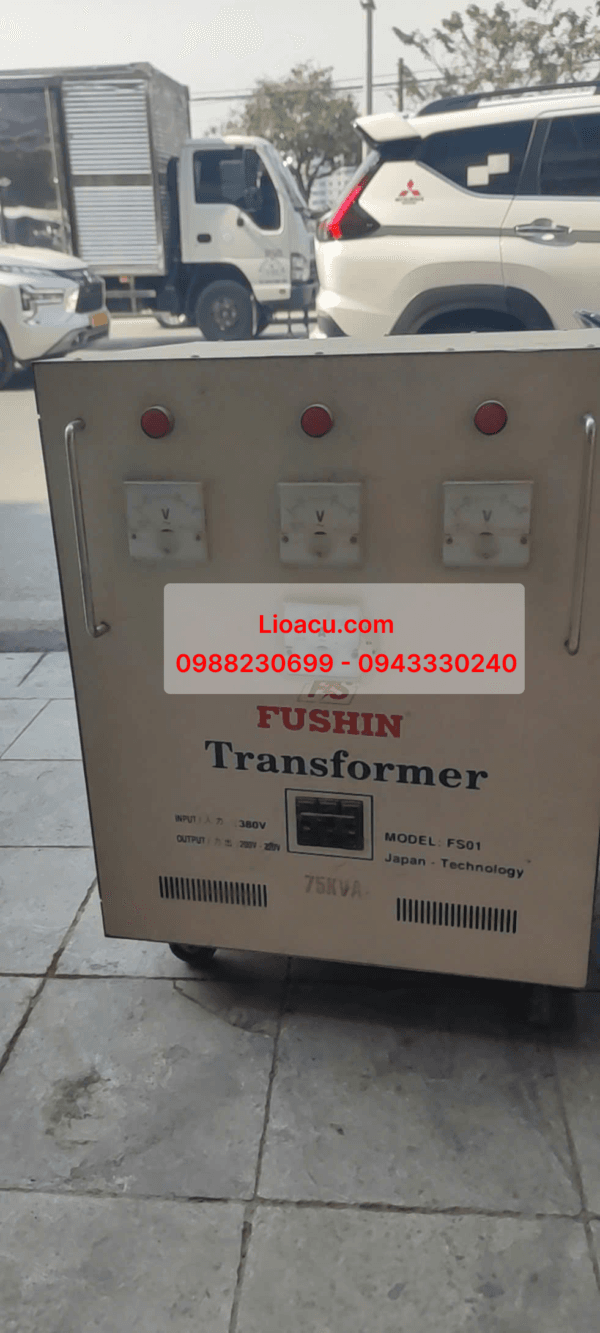 Biến Áp 3 Pha Hàng Tồn Kho 75kVA – Giải Pháp Điện Áp Ổn Định và Tiết Kiệm