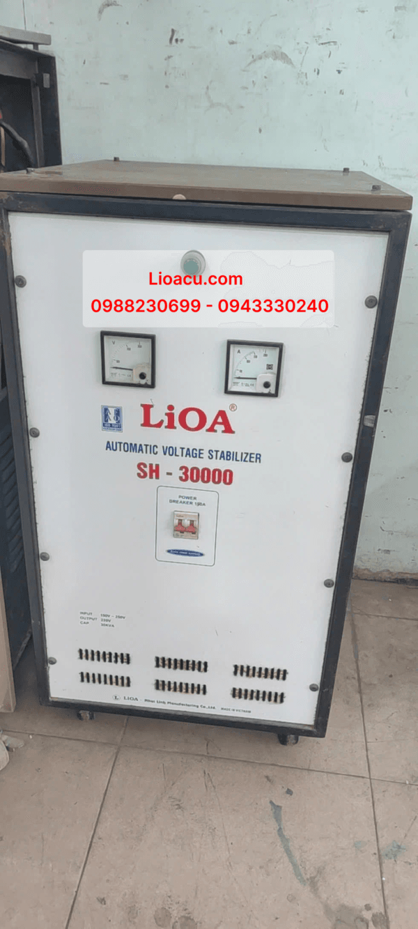 Ổn Áp 1 Pha SH 30kVA – Sự Lựa Chọn Tối Ưu Cho Điện Áp Ổn Định