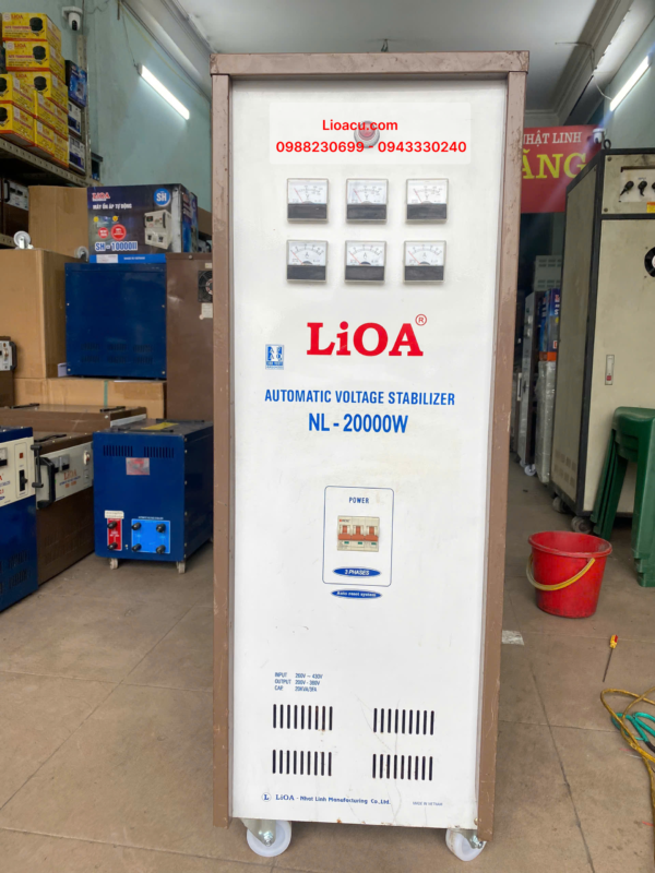 Ổn Áp 3 Pha NL 20kVA Cũ – Giải Pháp An Toàn Cho Nguồn Điện Ổn Định