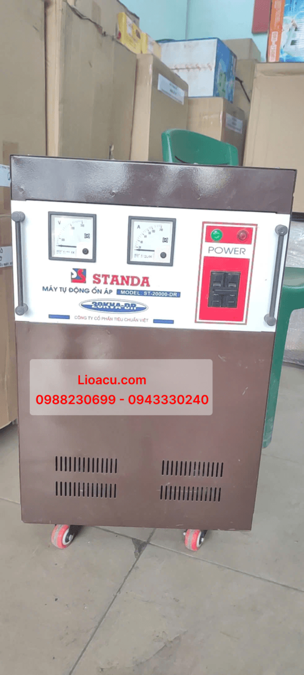 Lioa 1 Pha DR - 20kVA (Cũ) – Ổn Áp Lioa Chất Lượng Cao