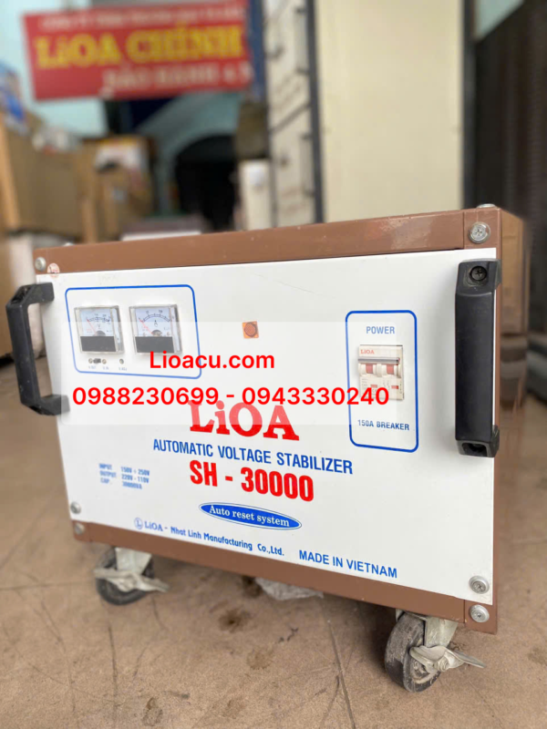 Ổn Áp Lioa 1 Pha SH - 30kVA (Hàng Đã Qua Sử Dụng) – Ổn Định Điện Áp, Giá Tốt
