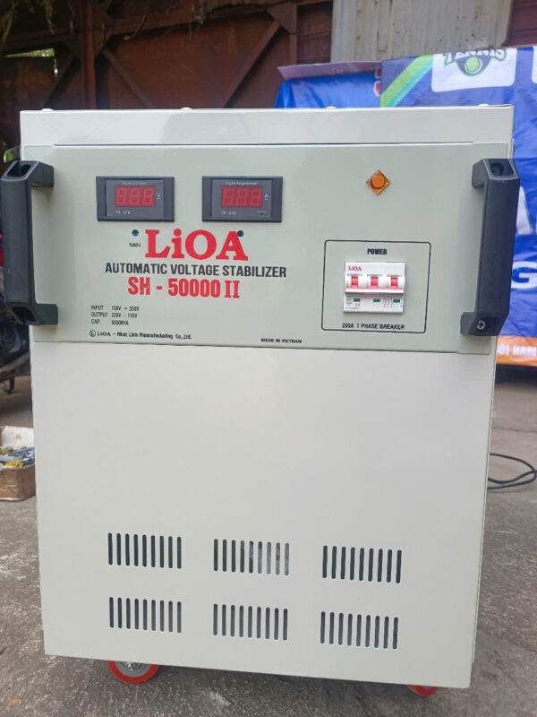 Ổn Áp Lioa 1 Pha SH - 50kVA (Hàng Trưng Bày) - Hiệu Suất Ổn Định, Giá Cực Tốt