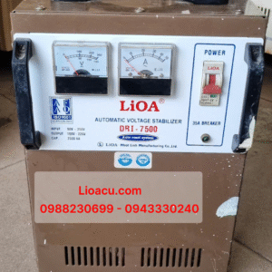 Ổn áp LiOA cũ 1 pha DRI 7,5kVA – Giải pháp ổn định điện hiệu quả cho gia đình