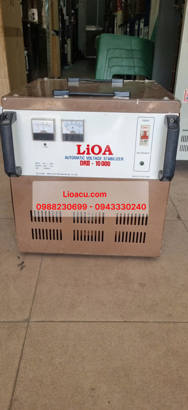 Ổn áp LiOA DRII 10kVA – Giải pháp tiết kiệm cho nguồn điện ổn định