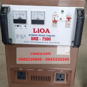 Ổn áp LiOA 1 pha DRII 7.5kVA – Hàng cũ, chất lượng ổn định, giá cực tốt