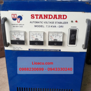 Tiết kiệm điện hiệu quả với ổn áp Standa 1 pha DRI 7.5kVA – Lựa chọn thông minh cho gia đình bạn
