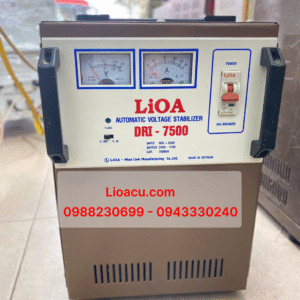 Ổn Áp 1 Pha DRI - 7,5kVA Siêu Lướt – Ổn Định Nguồn Điện, Bảo Vệ Thiết Bị, Giá Siêu Hấp Dẫn!