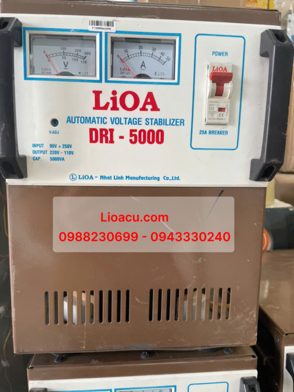 Group 101 Ổn Áp 1 Pha DRI - 5kVA Hàng Siêu Lướt – Ổn Định Điện Áp, Bảo Vệ Thiết Bị, Giá Siêu Tốt!