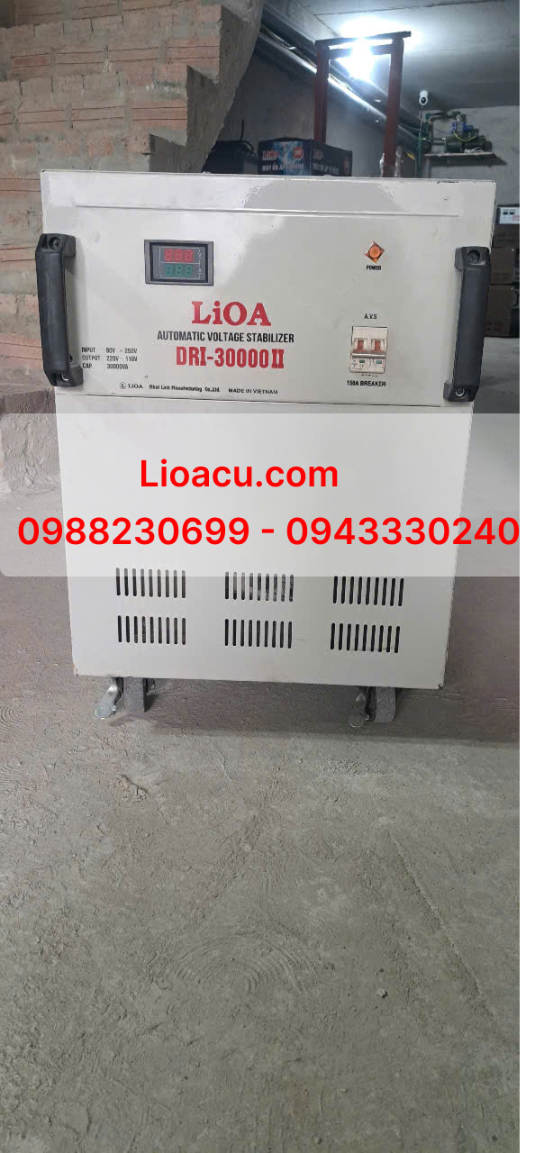 Ổn Áp 1 Pha DRI - 30kVA (Hàng Đã Qua Sử Dụng) – Công Suất Lớn, Ổn Định Nguồn Điện Chuyên Nghiệp