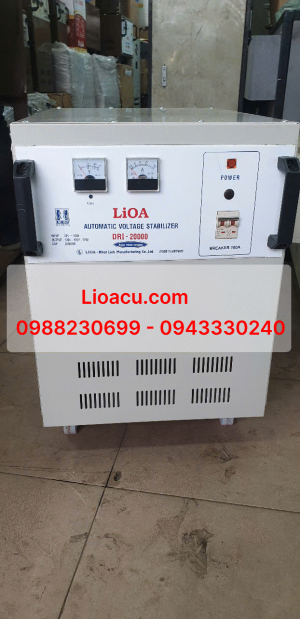 Group 107 Ổn Áp 1 Pha DRI - 20kVA (Hàng Đã Qua Sử Dụng) – Ổn Định Điện Áp, Bảo Vệ Thiết Bị Công Suất Lớn