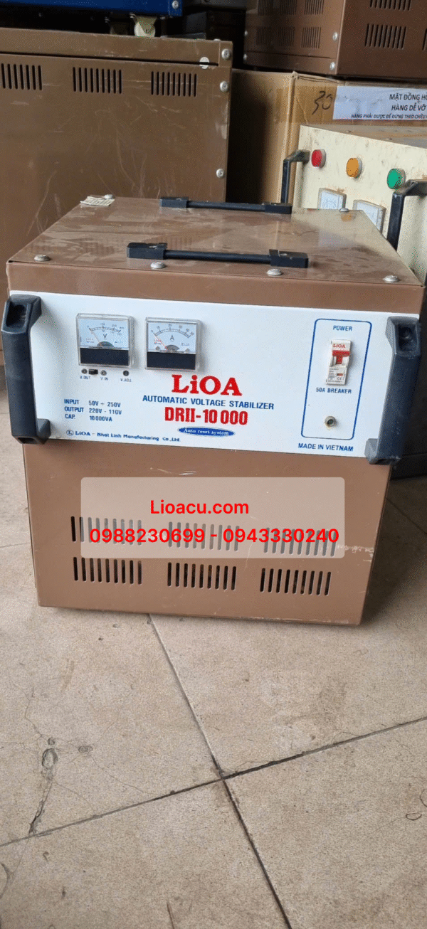 Ổn Áp 1 Pha DRI - 15kVA (Hàng Đã Qua Sử Dụng) – Ổn Định Nguồn Điện, Tiết Kiệm Chi Phí