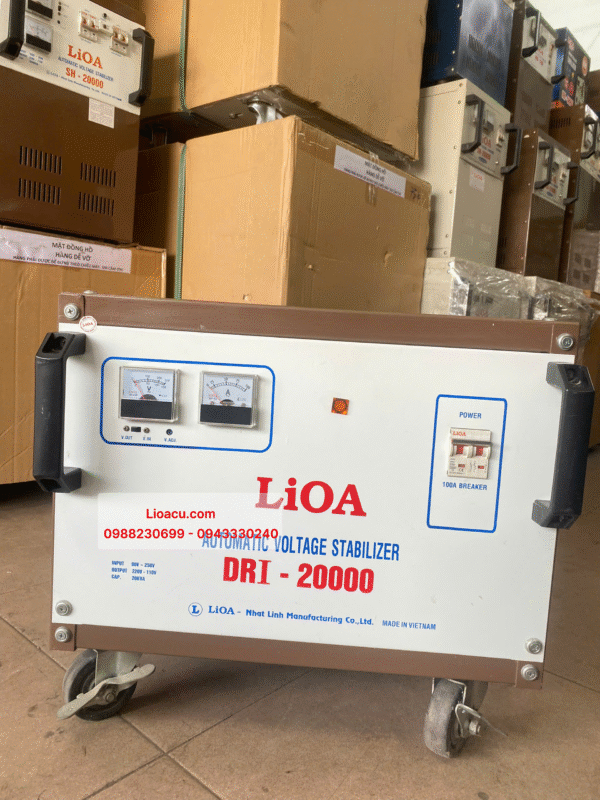 Ổn Áp 1 Pha DRI - 20kVA (Hàng Đã Qua Sử Dụng) – Ổn Định Điện Áp, Giá Siêu Tốt Cho Công Suất Lớn