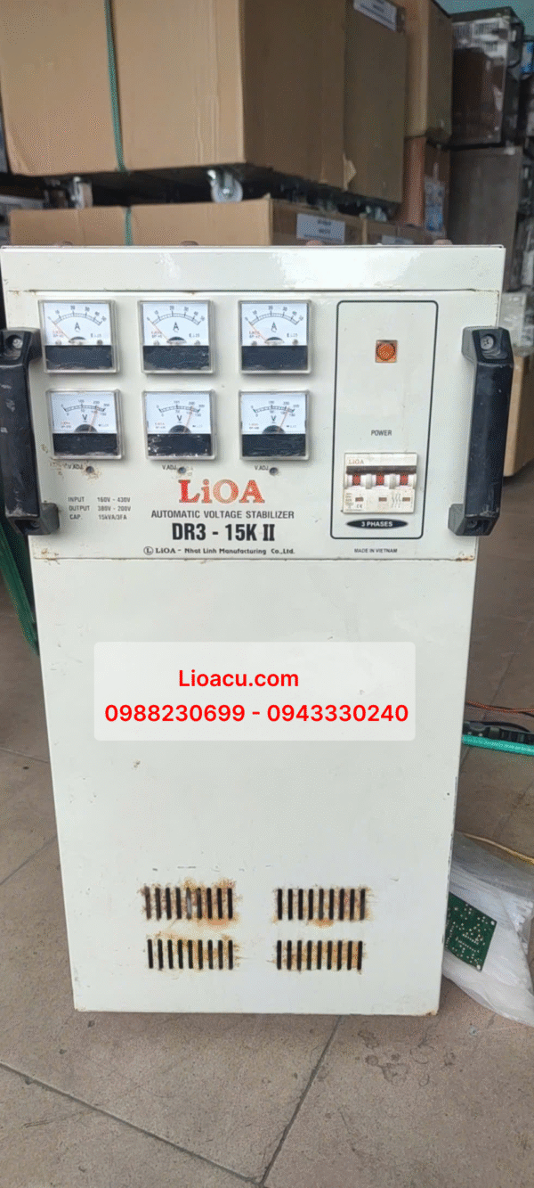 Ổn Áp 3 Pha SH3 - 15kVA (Hàng Đã Qua Sử Dụng) – Ổn Định Điện Áp, Bảo Vệ Thiết Bị Công Nghiệp