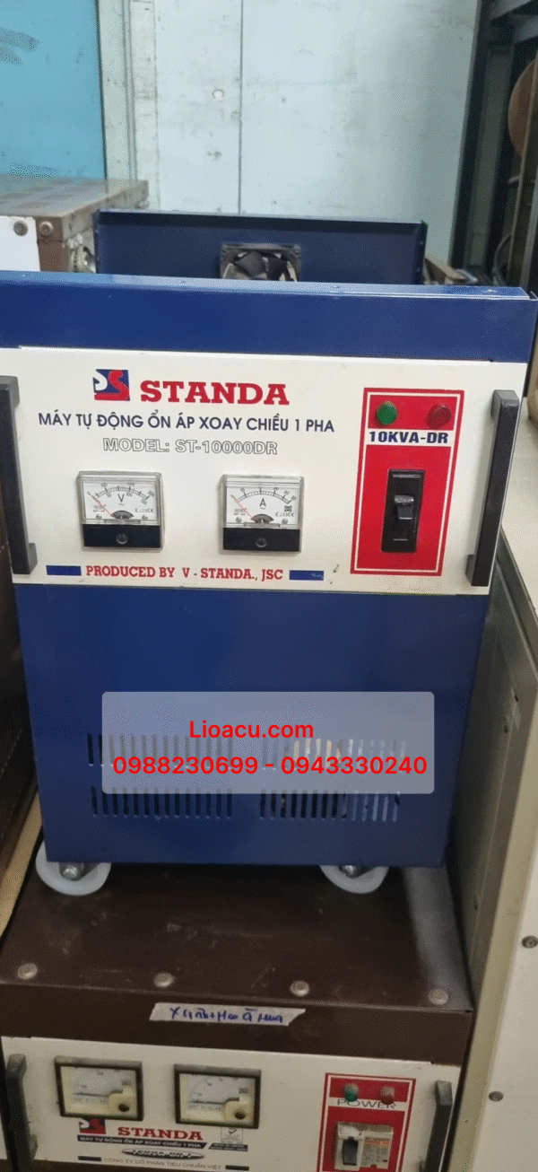 Ổn Áp 1 Pha DRI - 10kVA (Hàng Đã Qua Sử Dụng) – Ổn Định Điện Áp, Giá Siêu Tốt