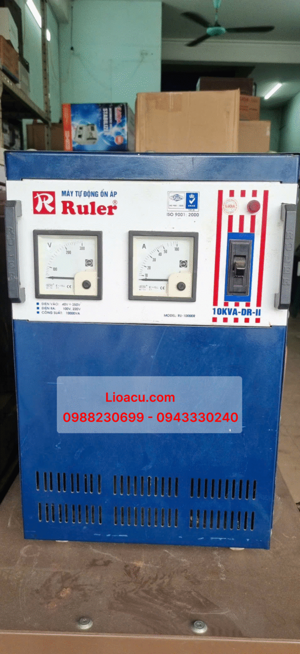 Ổn Áp 1 Pha DRI - 10kVA (Hàng Đã Qua Sử Dụng) – Ổn Định Điện Áp, Giá Siêu Tốt