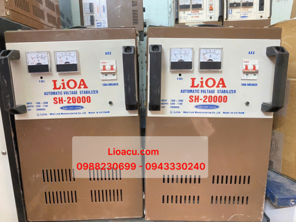 Ổn Áp Lioa 1 Pha SH 20kVA (Hàng Đã Qua Sử Dụng) – Giải Pháp Ổn Định Điện Năng Tiết Kiệm