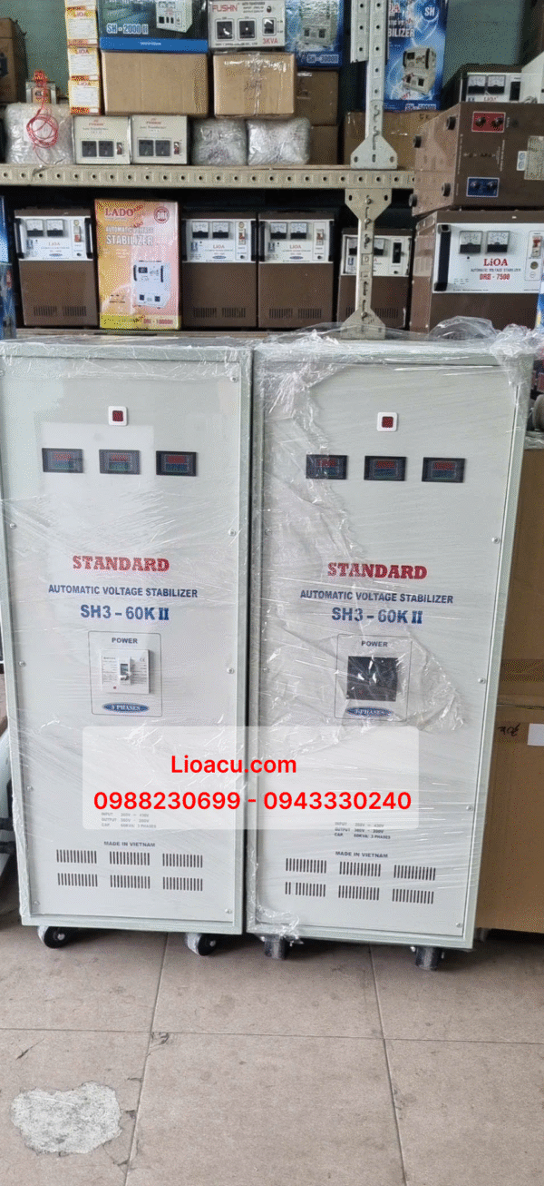 ⚡️ Ổn Áp 3 Pha SH3-60kVA – Hàng Tồn Kho Chính Hãng, Giá Tốt!