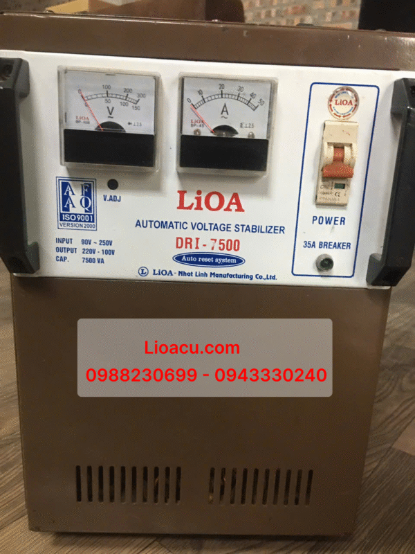 ⚡ Ổn Áp 1 Pha DRI-7,5kVA – Hàng Đã Qua Sử Dụng, Giá Rẻ – Ổn Định Điện Áp Cho Gia Đình Và Cửa Hàng! ⚡
