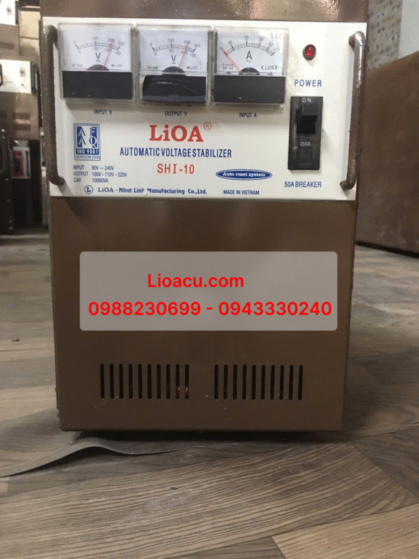 ⚡ Ổn Áp 1 Pha SHI-10kVA – Hàng Đã Qua Sử Dụng, Đặt Hàng Giá Tốt! ⚡