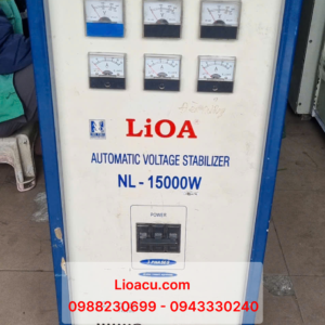 Ổn Áp Lioa 3 Pha 15kVA NL-15000W – Hàng Nguyên Bản, Chạy Êm, Giá Thanh Lý