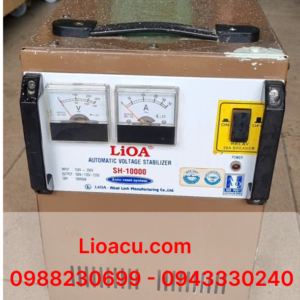 Ổn Áp Lioa 1 Pha 10kVA SH-10000 – Hàng Hiếm 3 Đường Điện Ra, Nguyên Bản 100%