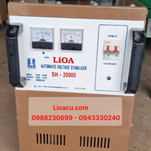 Group 136 Ổn Áp Lioa 1 Pha 20kVA SH-20000 – Hàng Nguyên Bản, Công Suất Lớn Cho Gia Đình