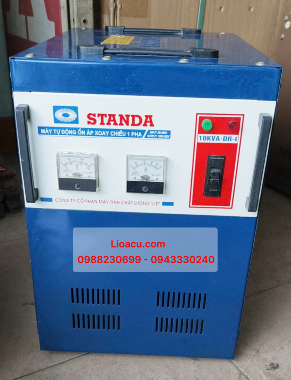 Group 150 Ổn Áp Standa 1 Pha 10kVA 10KVA-DR-I – Hàng Cũ Nguyên Bản, Dải Siêu Rộng 50V–250V Giá Siêu Rẻ