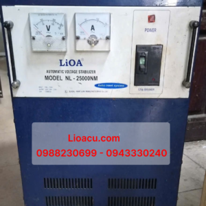 Ổn Áp Lioa 1 Pha 25kVA NL-25000NM – Hàng Cũ Vỏ Xanh Nguyên Bản, Dây Đồng Chịu Tải Khỏe Giá Thanh Lý